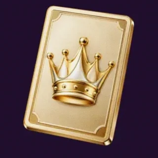 Crowned casino card — Spinago